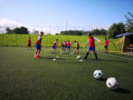 DEZA fotbalový kemp 2021 - 1. den