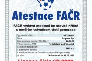 Atestace FAČR