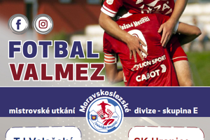Pozvánka na fotbal: TJ Valašské Meziříčí - SK Hranice 4. 6. 2022 17:00