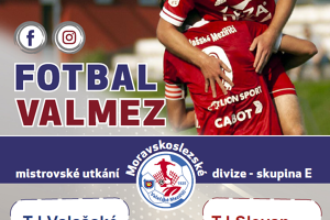 Pozvánka na fotbal: TJ Valašské Meziříčí - TJ Slovan Bzenec